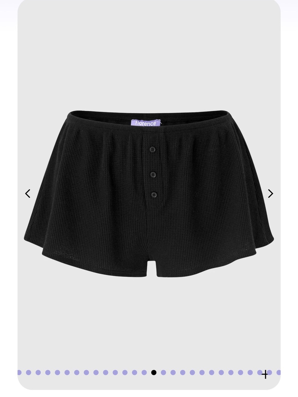 Florence Micro Thermal Tap Shorts in Black ORG RETAIL $39.95 Sz XL